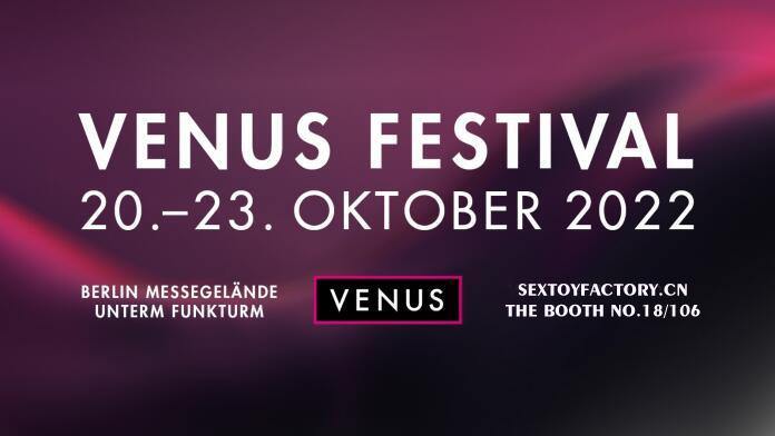 One more week and we are dating at the 25th Venus Erotic Fair in Berlin, Germany!