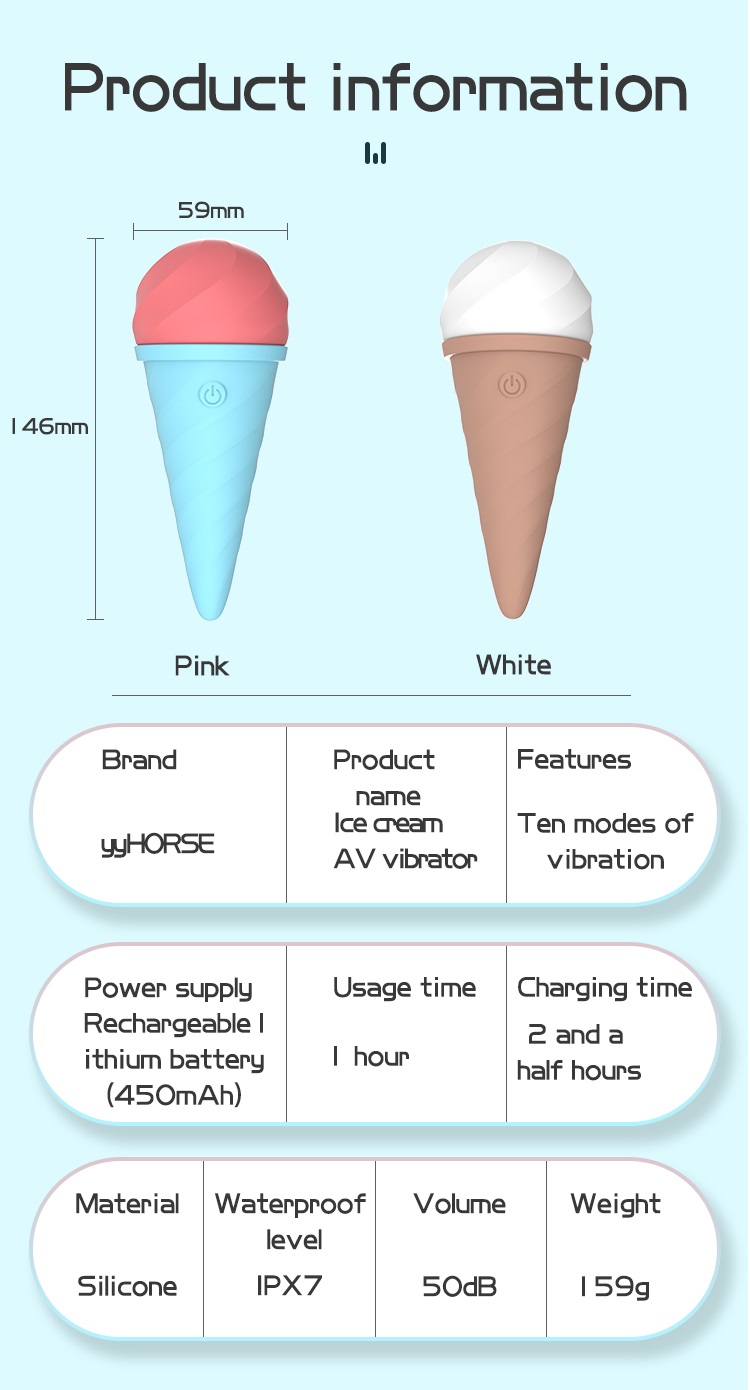 Ice cream vibrator