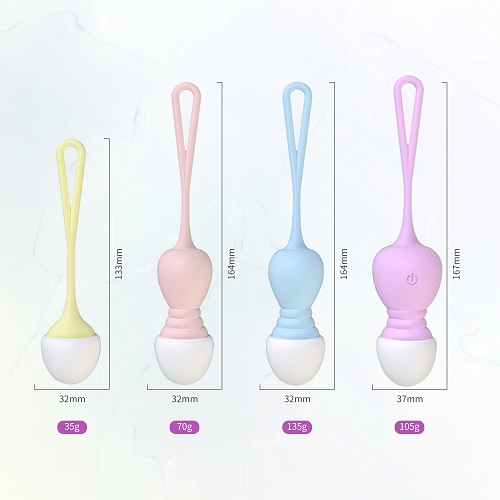 mantang Women's rehabilitation Multicolor Smart Silicone Kegel Ball set Vaginal Remote Control